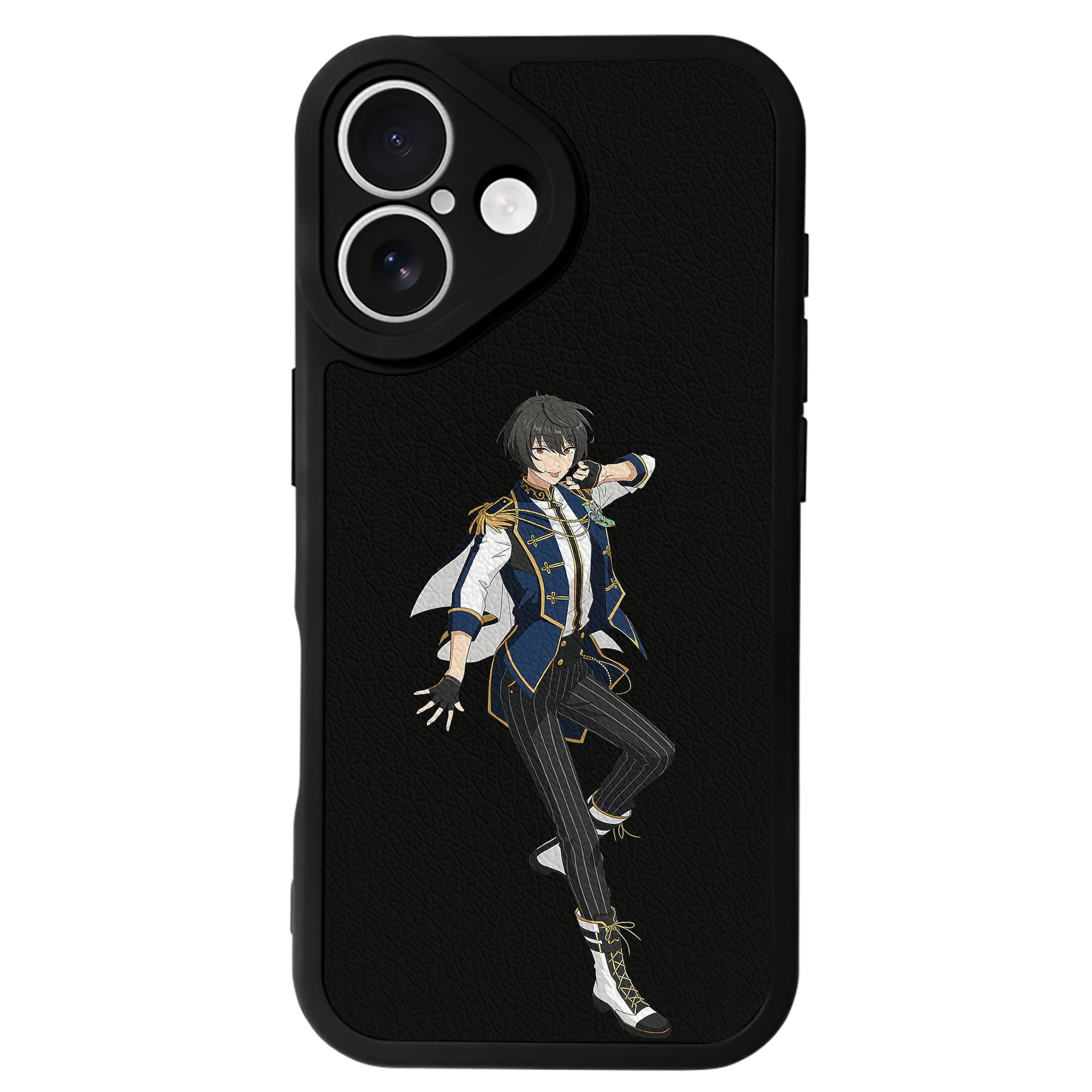 （画像用） あんさんぶるスターズ! Ensemble Stars 【iPhone 16シリーズ対応】シリコンスマホケース（レザー調） 材質：シリコン